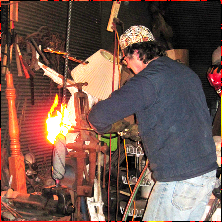 Twisting iron cord